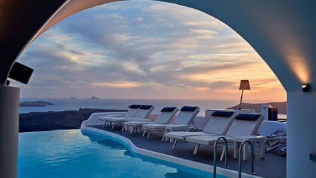 5* Katikies Chromata Santorini / The Leading Hotels of the World - Ημεροβίγλι, Σαντορίνη