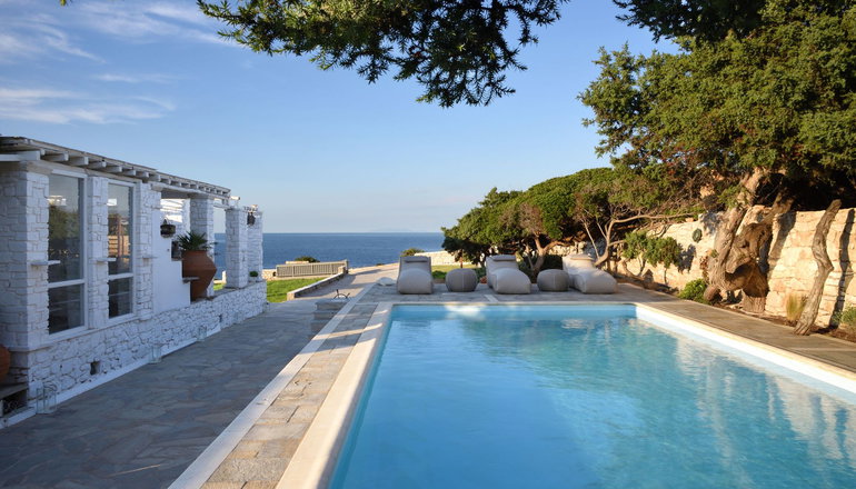Amalgam Homes Paros Beachfront Luxury Villa