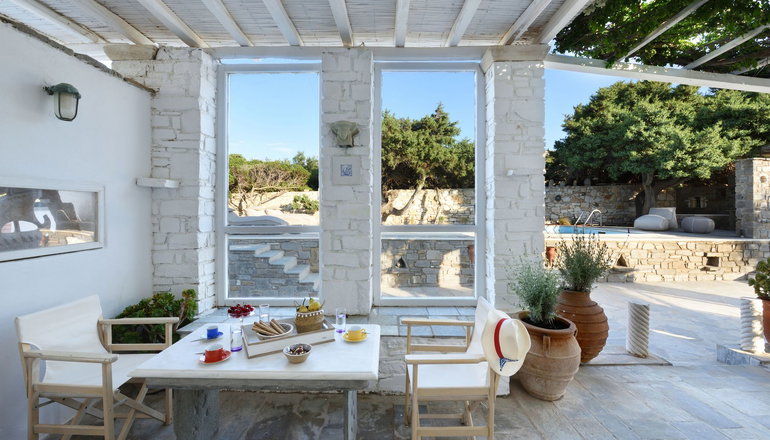 Amalgam Homes Paros Beachfront Luxury Villa