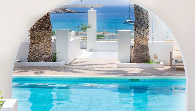 Marcos Beach Hotel - Μυλοπότας, Ίος
