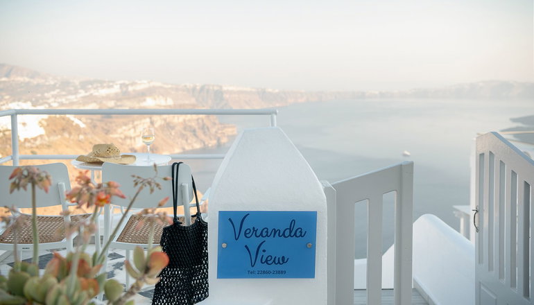 Veranda View Santorini