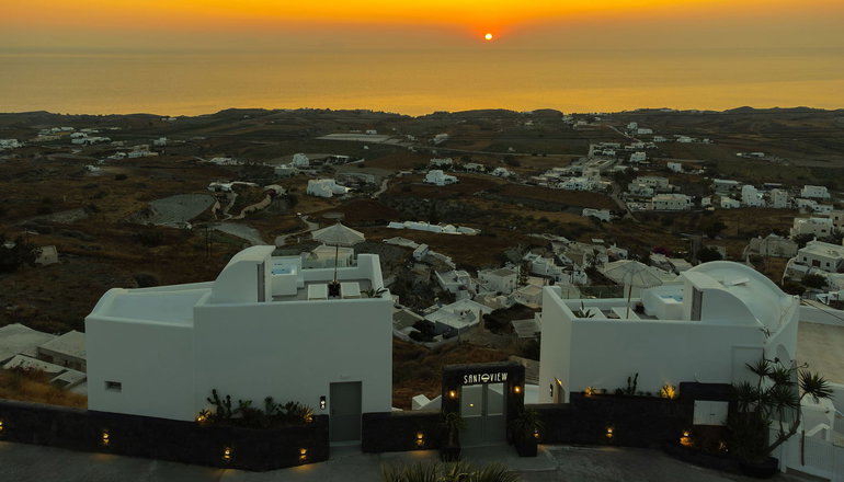 SantoView Villas - Βουρβούλος, Σαντορίνη