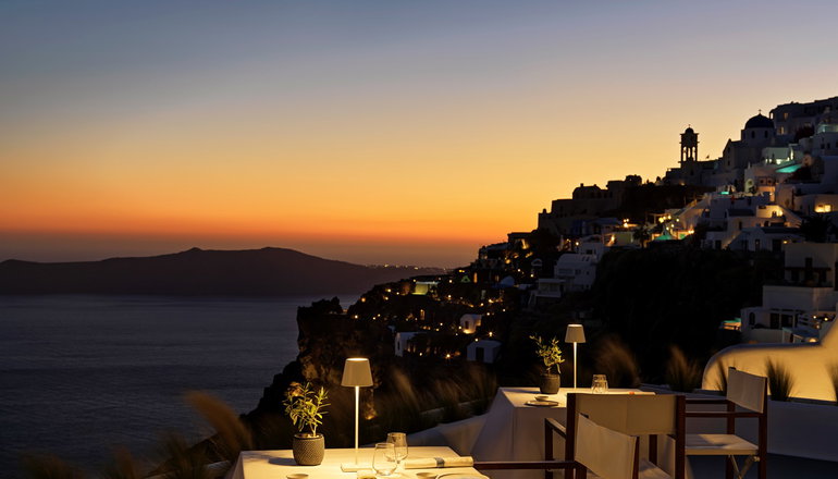 5* Katikies Chromata Santorini / The Leading Hotels of the World - Ημεροβίγλι, Σαντορίνη
