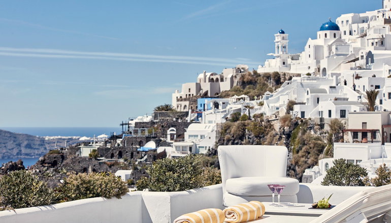 5* Katikies Chromata Santorini / The Leading Hotels of the World - Ημεροβίγλι, Σαντορίνη