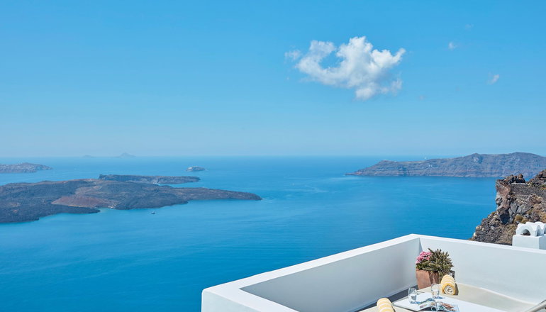 5* Katikies Chromata Santorini / The Leading Hotels of the World - Ημεροβίγλι, Σαντορίνη
