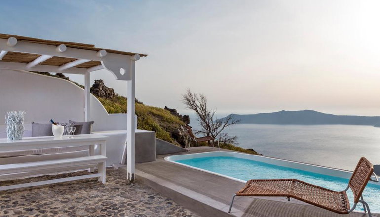 5* Katikies Chromata Santorini / The Leading Hotels of the World - Ημεροβίγλι, Σαντορίνη