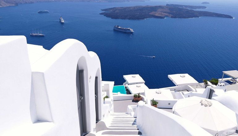5* Katikies Chromata Santorini / The Leading Hotels of the World - Ημεροβίγλι, Σαντορίνη