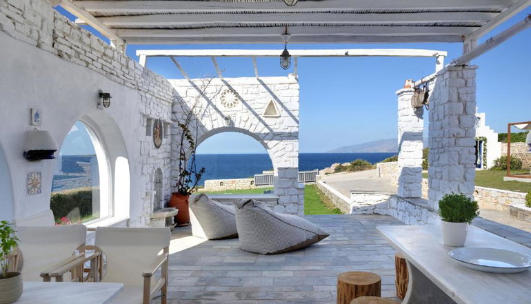 Amalgam Homes Paros Beachfront Luxury Villa