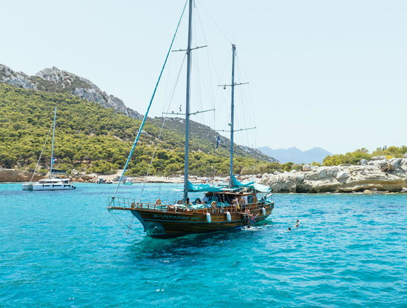 Αγκίστρι, Μονή ή Μετώπη, Αίγινα - Ημερήσια Κρουαζιέρα