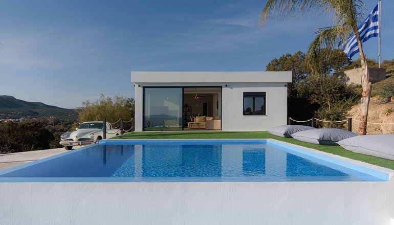 Sounio Black Villa by Bill & John Apartments Athens